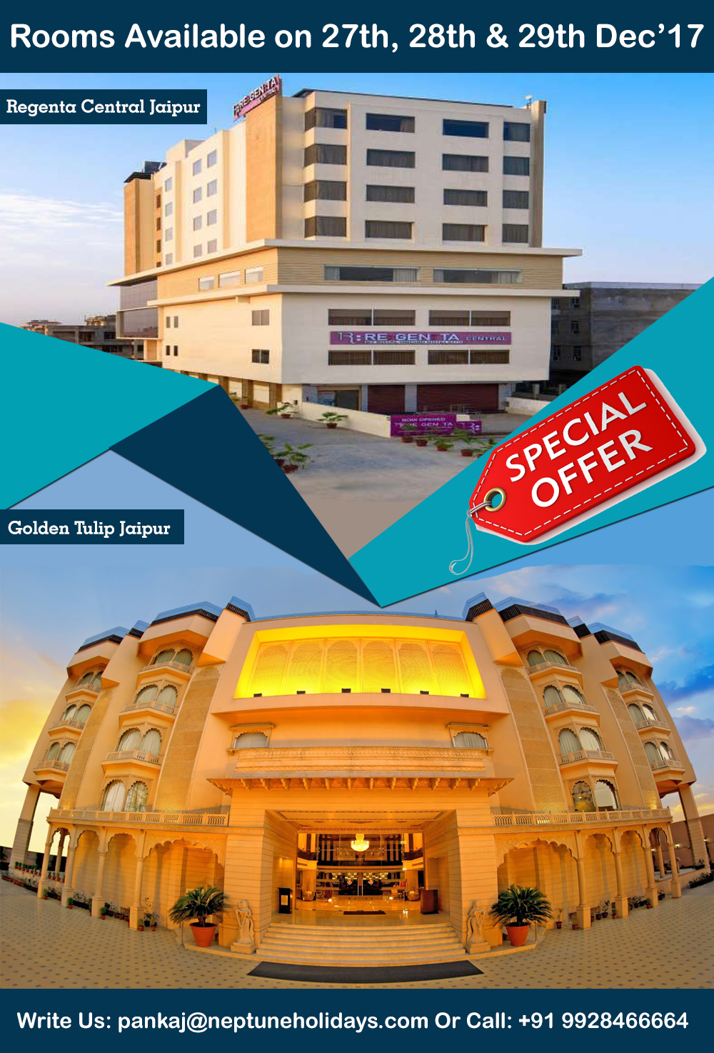 Rooms Available at Jaipur Hotels